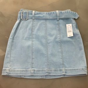 pacsun mini jean skirts with jean buckle size 24